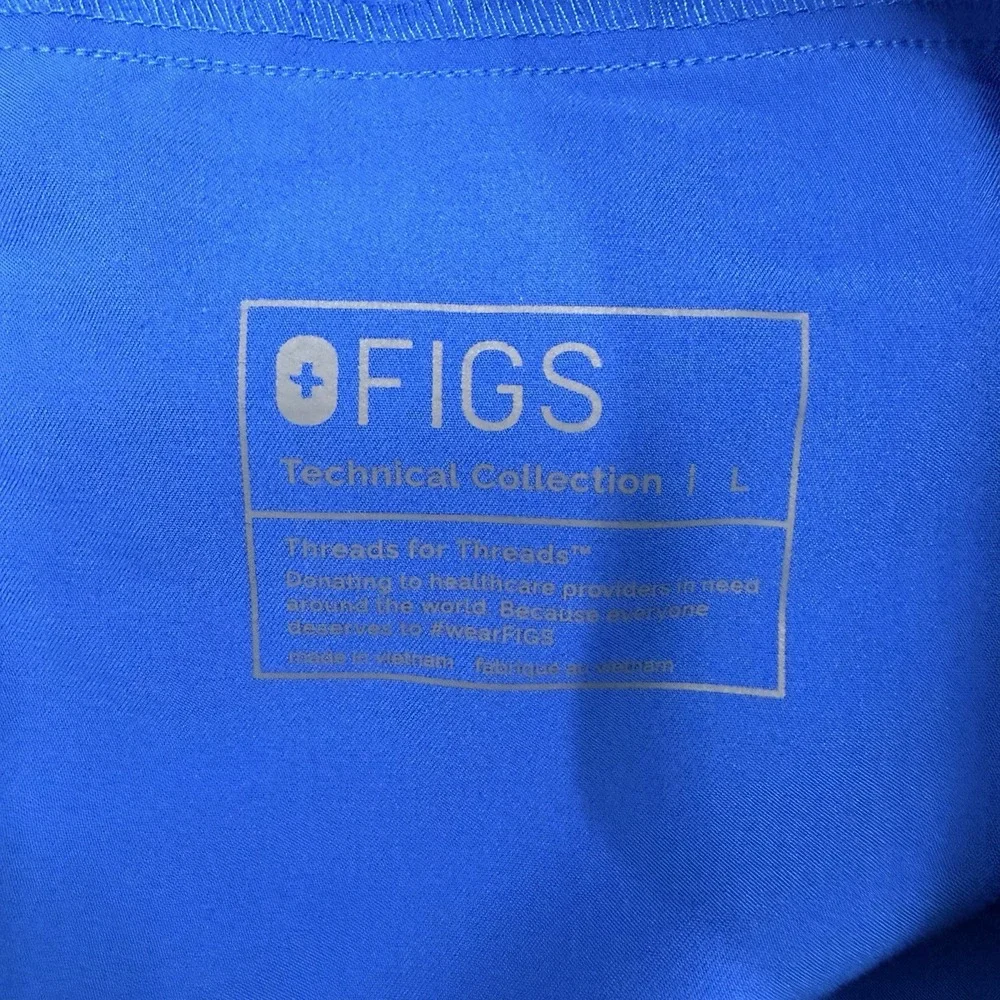 FIGS Technical Collection Tansen Joggers Royal Blue Men's Sz Large Medical denta